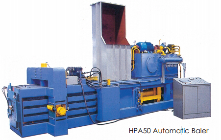 HPA50型全自動廢紙打包機