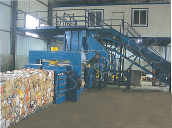 HPA125A型全自動廢紙打包機